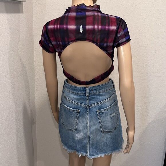 Free People movement colorful crop top - Picture 7 of 9